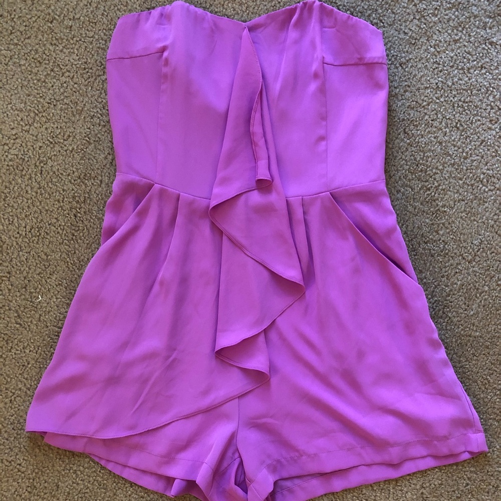 Express strapless romper